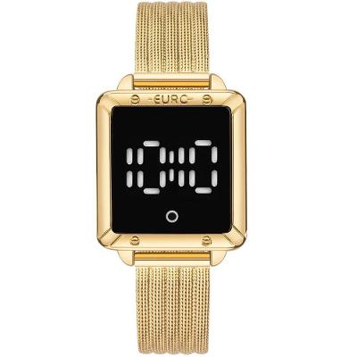 Relógio Euro Feminino Fashion Fit Led Dourado - Eumd2404ad-4d Relógio Euro Feminino Ff Led Dourado - Eumd2404ad-4d