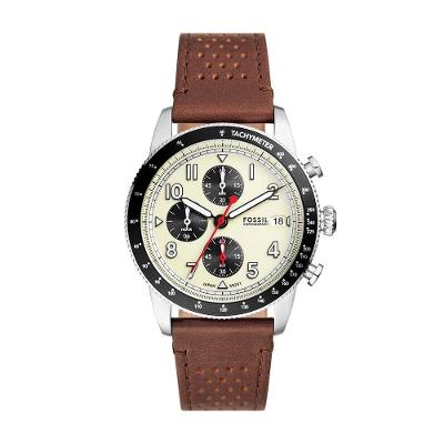 Relógio Fossil Masculino Sport Tourer Prata - Fs6042-0kn Fs6042-0kn