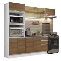 Cozinha Completa 250004 Com Armário E Balcão Branco/Rustic - 10