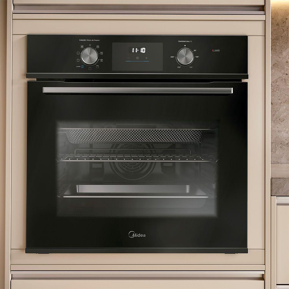 Forno Elétrico de Embutir 80L Digital com Air Fryer Midea TSD80P2 - 220V - 9