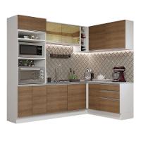 Cozinha Completa 399002 Com Armário E Balcão Branco/Rustic - 9