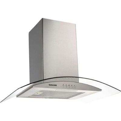 Coifa de Parede Suggar Esmeralda 80cm Inox com Exaustor Depurador LED 820m³-h 110V