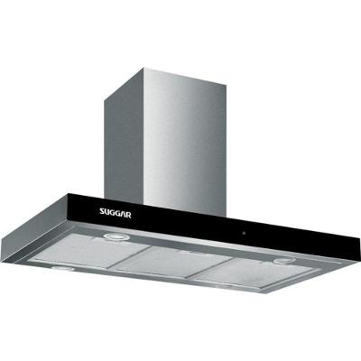Coifa de Ilha Suggar Granada 90cm Inox com Exaustor Depurador Painel Touch Led 110V
