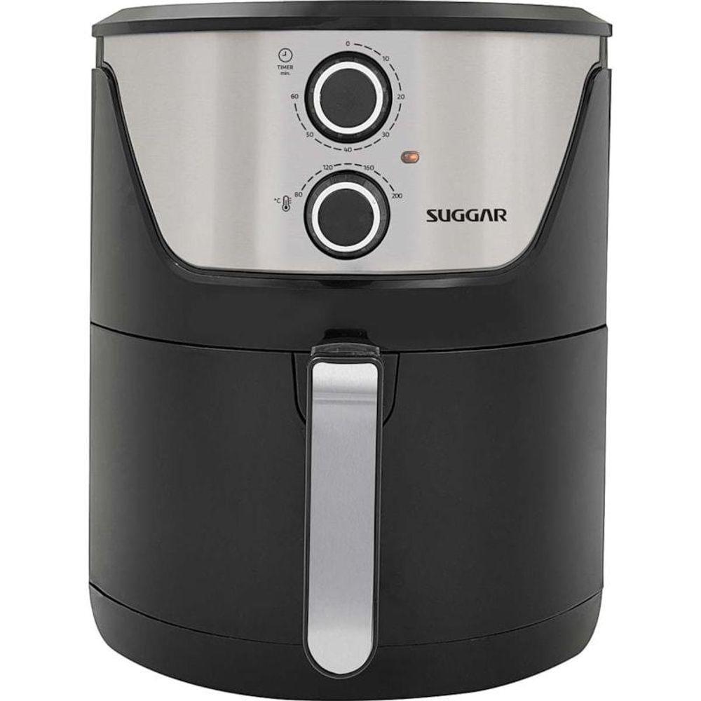 Fritadeira Sem Óleo Light Fry 4 Litros Preta Suggar 220V - 1