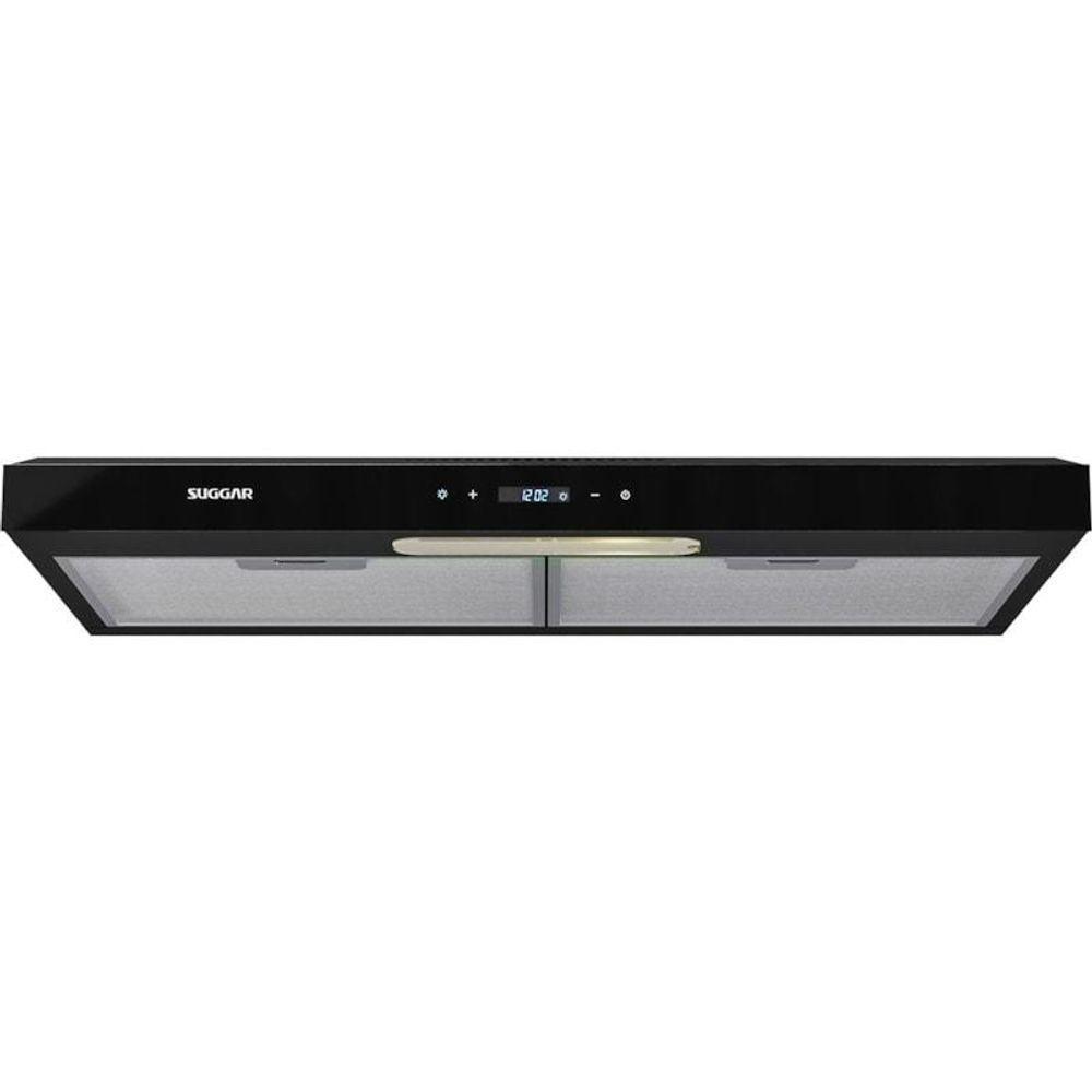 Depurador De Ar Slim Touch 60 Cm Preto Suggar 220V - 2