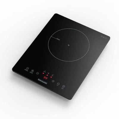 Cooktop de Indução Portátil Suggar FG0121VC 1 Boca Vitrocerâmico Preto Painel Digital 110V