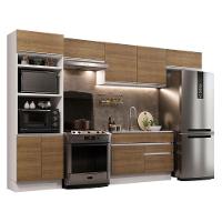 Cozinha Completa 350001 Com Armário E Balcão Branco/Rustic - 10