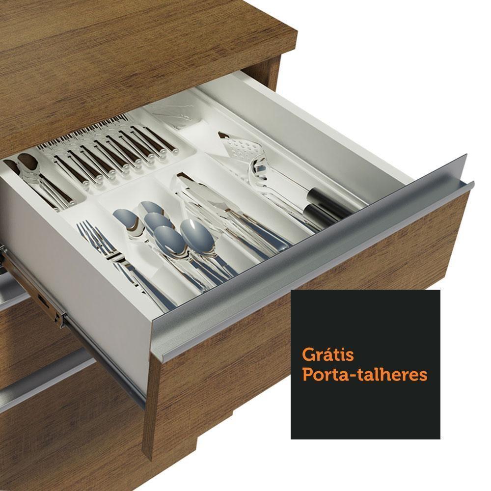 Cozinha Completa 419001 Com Armário E Balcão RusticRustic - 3