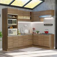 Cozinha Completa 419001 Com Armário E Balcão RusticRustic - 1