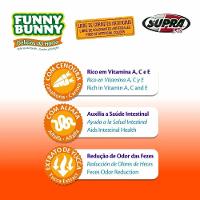 Ração Extrusada Indicada Para Coelhos, Hamsters E Outros Pequenos Roedores Funny Bunny Delicias 500g - 3