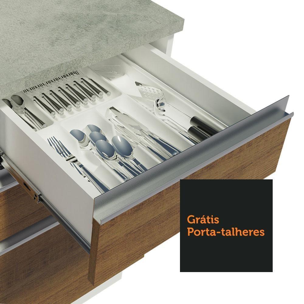 Cozinha Completa 459001 Com Armário E Balcão Branco/Rustic - 4