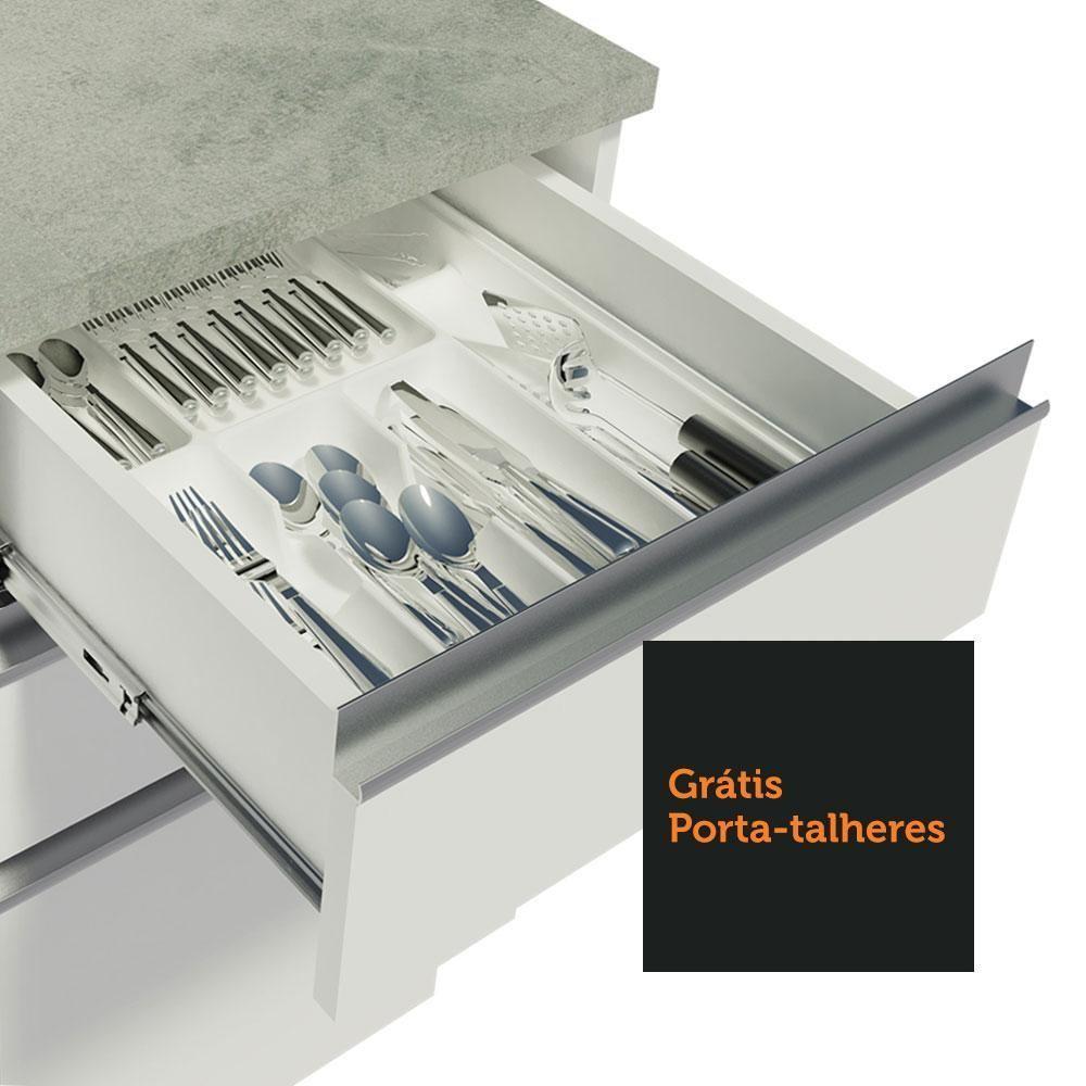 Cozinha Completa 419001 Com Armário E Balcão Branco Branco - 4
