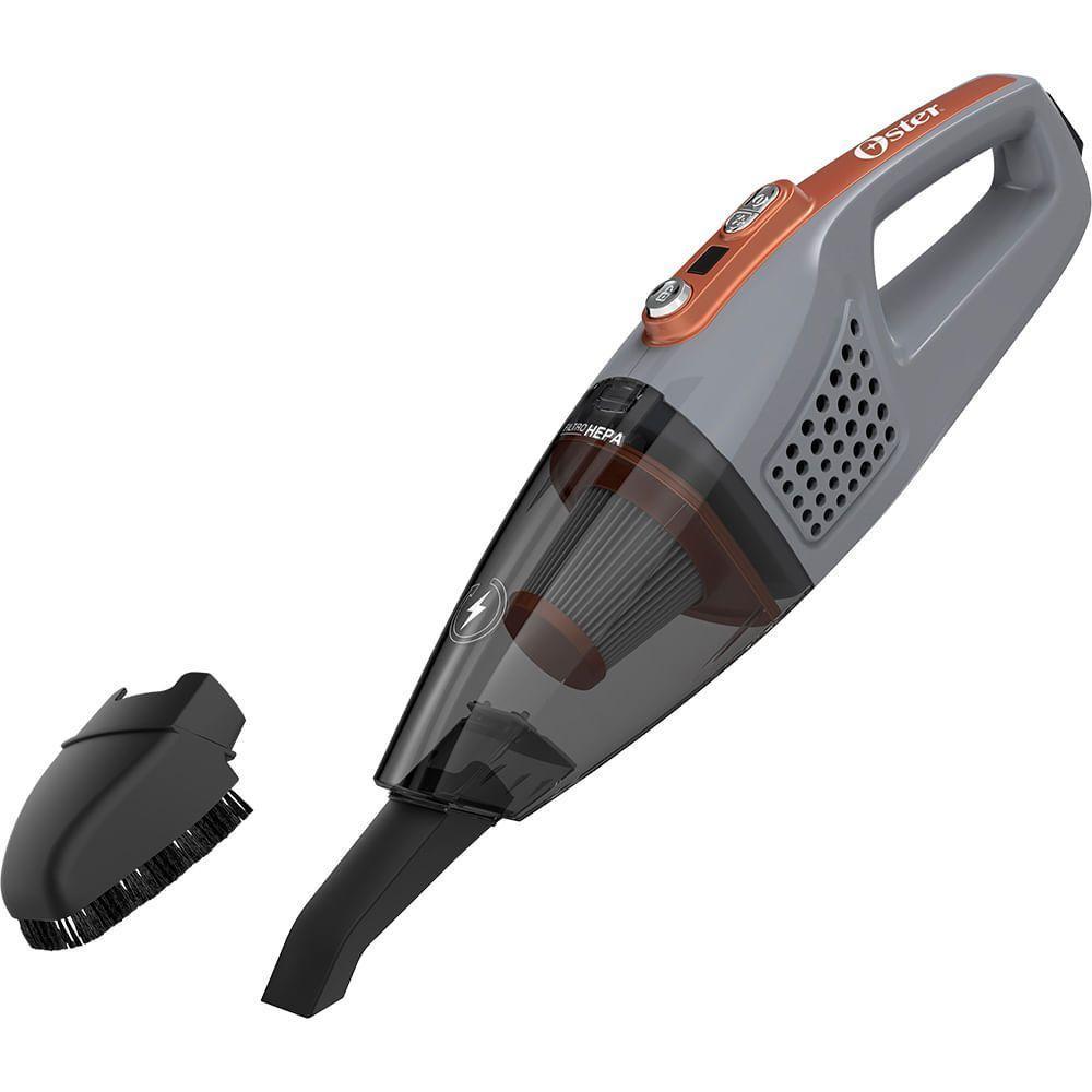 Aspirador de Pó Vertical Sem Fio Oster White Duo Clean 2 em 1 - Bateria - 4