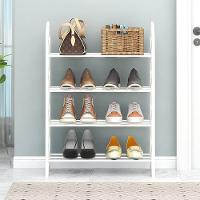 Sapateira Grande Organizador Desmontavel 8 Pares Sala Quarto Porta Hall 4 Prateleiras Multiuso Estante Sapato - 7