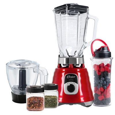 Kit Liquidificador e Acessórios Oster New Osterizer Clássico Vermelho BLST4126R com Copo Tritan 220V