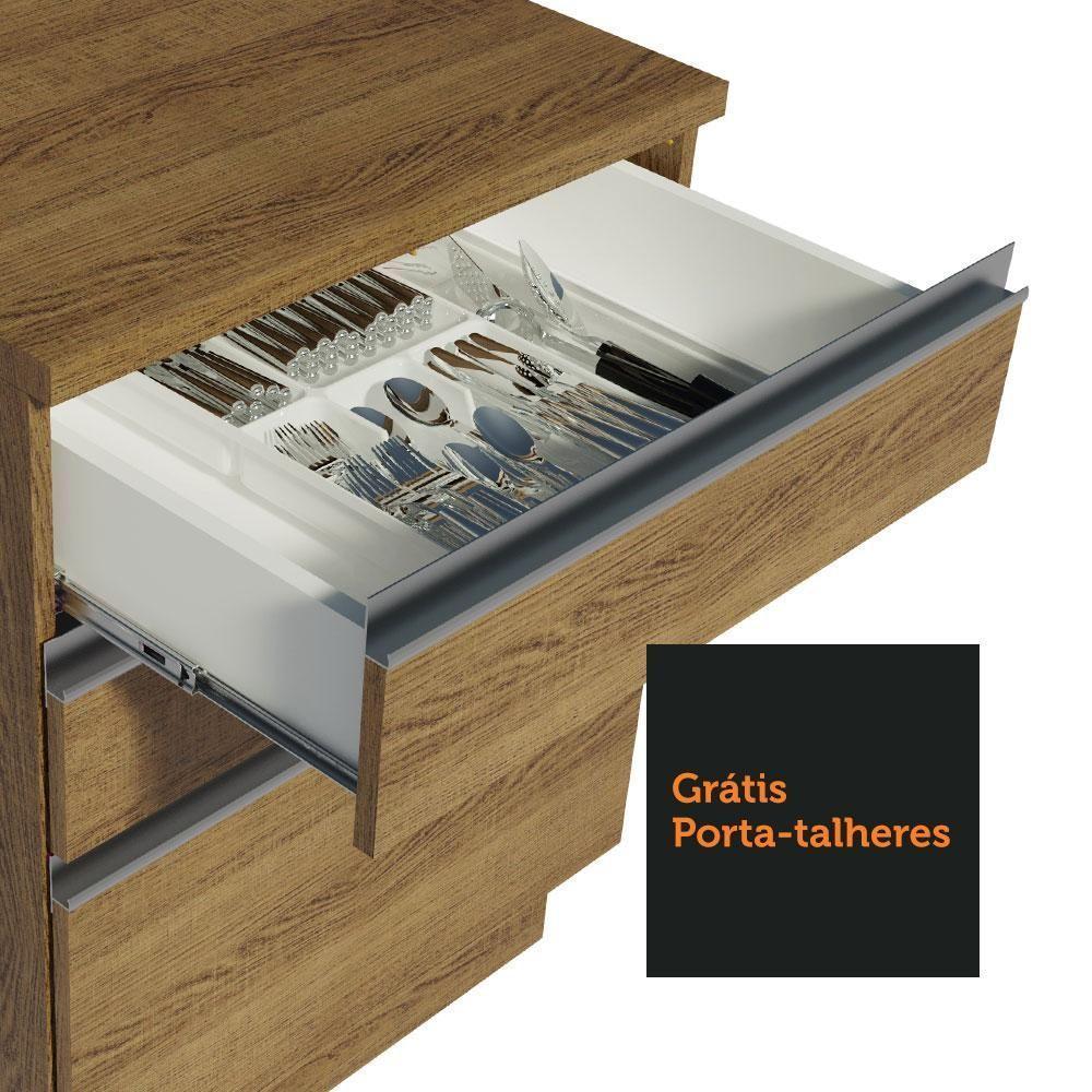 Cozinha Completa 399002 Com Armário E Balcão RusticRustic - 4