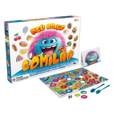 Jogo De Tabuleiro Meu Amigo Comilão - Pais E Filhos