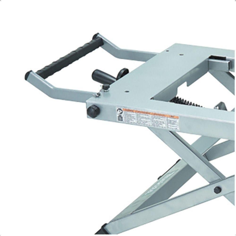 Carrinho Bancada Para De Serra De Mesa Mlt100 Makita Jm27000300 Suporte Regulável Mesa Alumínio - 2