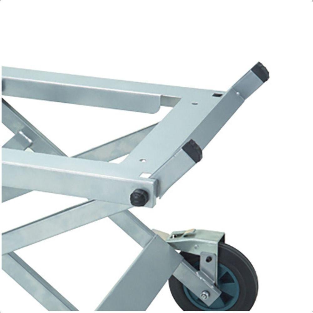 Carrinho Bancada Para De Serra De Mesa Mlt100 Makita Jm27000300 Suporte Regulável Mesa Alumínio - 3