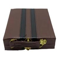 Domino Profissional 28 Pecas Osso Com Maleta Luxo Jogo Profissional Estojo Caixa Completo - 2