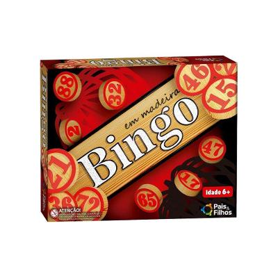 Jogo Bingo Em Madeira - 36 Cartelas