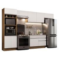 Cozinha Completa 350001 Com Armário E Balcão Rustic/branco - 10