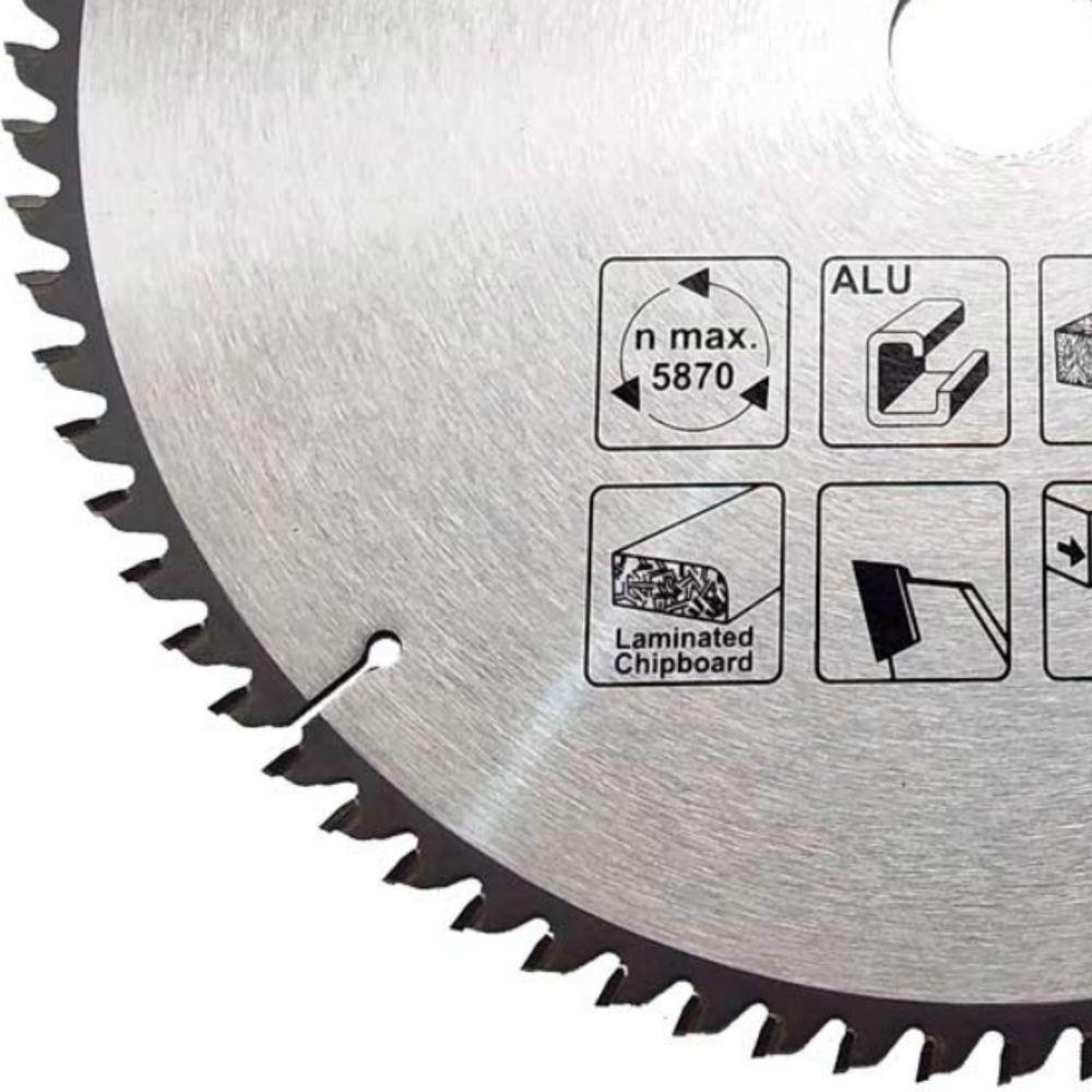 Lamina De Serra Tct 260mm X 30mm X 80t - 4