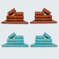 Jogo De Toalhas 20 Pçs Coleção Montreal 100% Algodão Mr+vd - 1