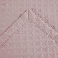 Kit Cobre Leito Colcha Select Solteiro 2 Peças Matelado Dupla Face Microfibra - Rose - 100% Poliéster - 7