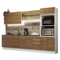 Cozinha Completa 310001 Com Armário E Balcão Branco/Rustic - 10