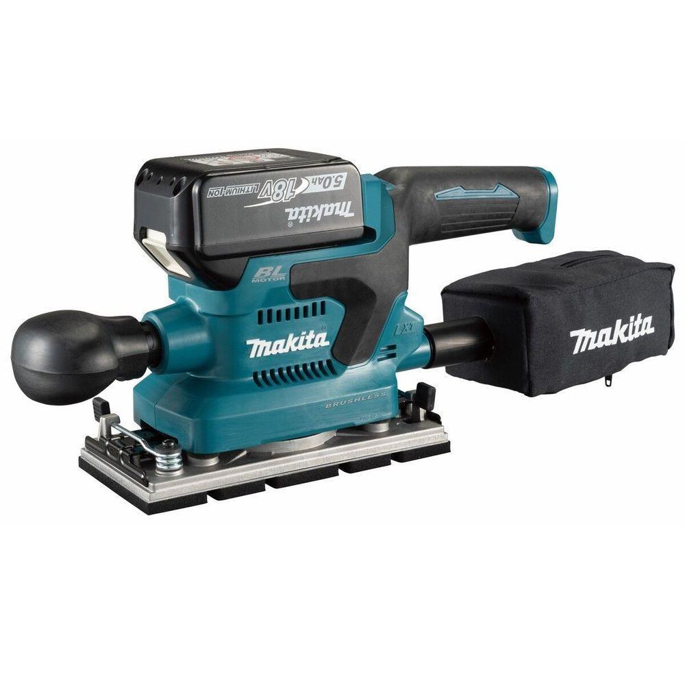 Lixadeira Orbital Sem Fio 18v 2 Baterias Dbo380rtj Makita - 1