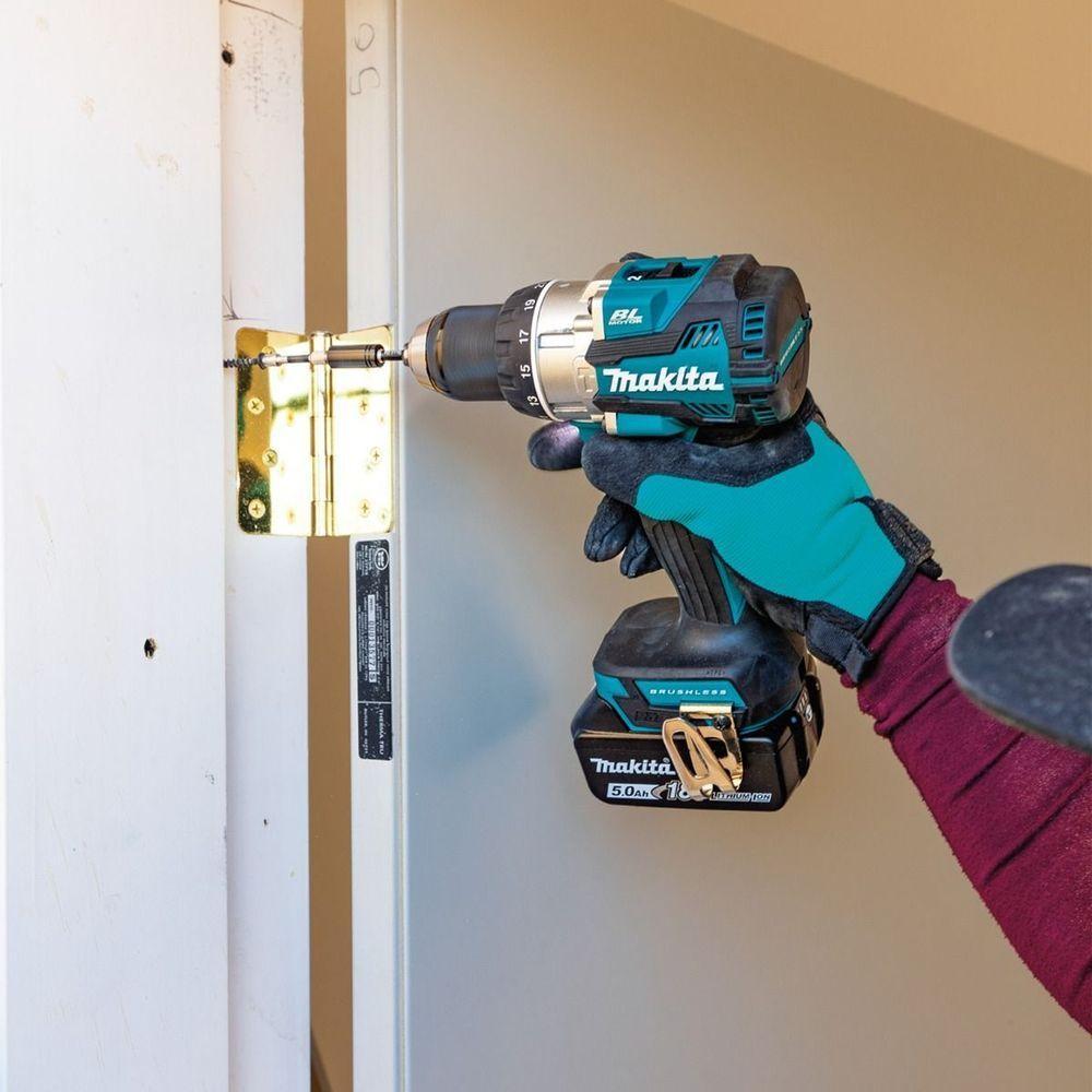 Parafusadeira Furadeira Impacto 18v Torque 110n.m Com 2 Baterias Carregador Maleta Dhp489rtj Makita - 3