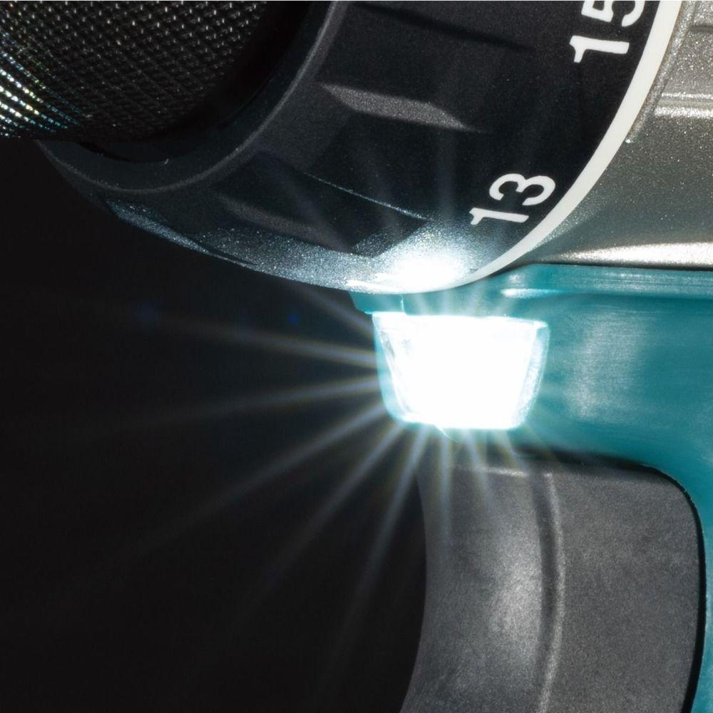 Parafusadeira Furadeira Impacto 18v Torque 110n.m Com 2 Baterias Carregador Maleta Dhp489rtj Makita - 5