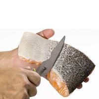 Tesoura Culinaria Profissional Multifuncoes 6 Em 1 Faca Descasca Corta Quebra Nozes Abre Garrafa Em Aco Inox Desmontavel - 5