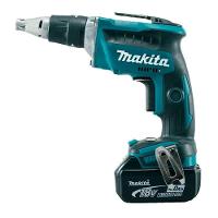 Parafusadeira Sem Fio 18v Motor Bl Resistente Água 2 Baterias Carrregador Maleta Dfs452rfe Makita