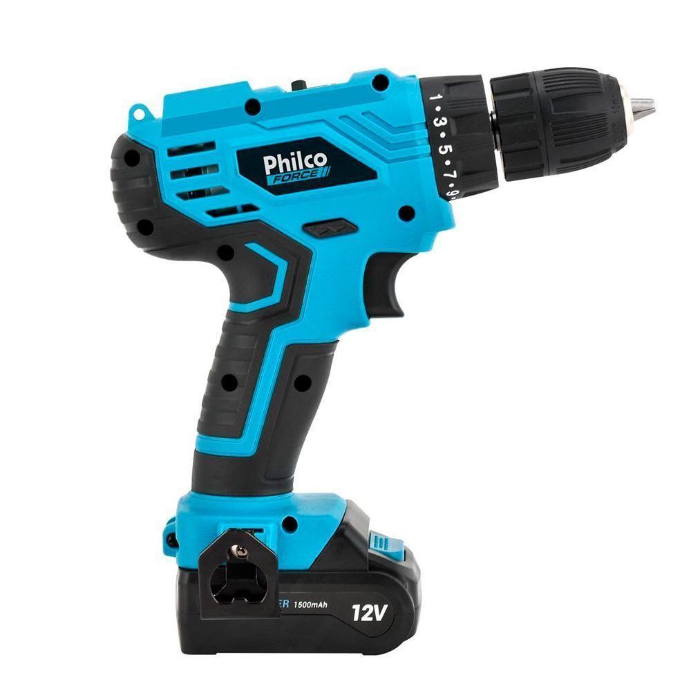 Parafusadeira Philco Force PPF120m Speed Control 3 Em 1 1500mah Bivolt - 3
