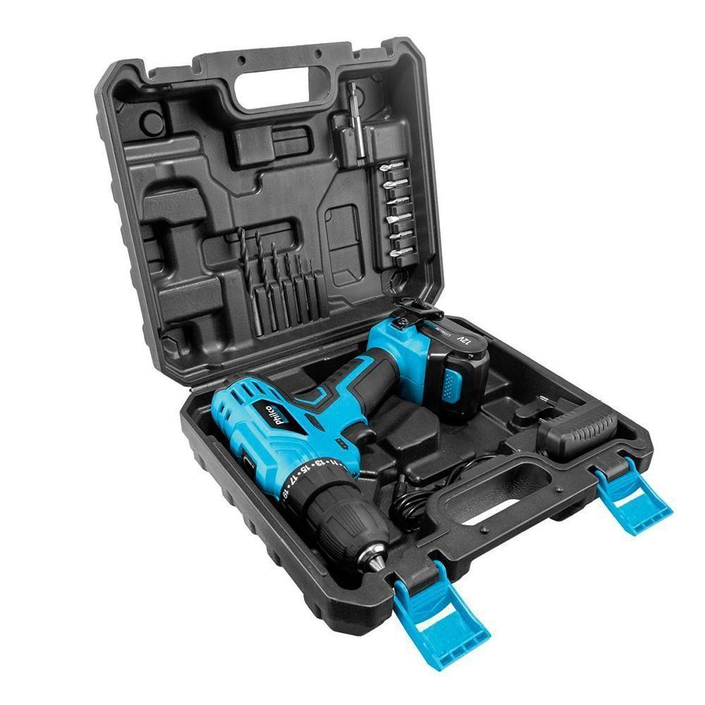 Parafusadeira Philco Force PPF120m Speed Control 3 Em 1 1500mah Bivolt - 4