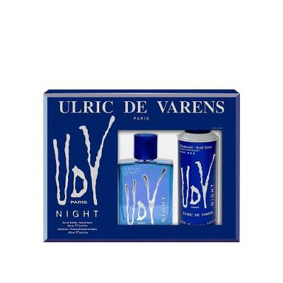 Kit Ulric De Varens Udv Night Masculino - Eau De Toilette 100ml + Desodorante 200ml