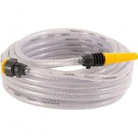 Mangueira Para Jardim 7-16 Transparente Trancada Com 30 Met - 2