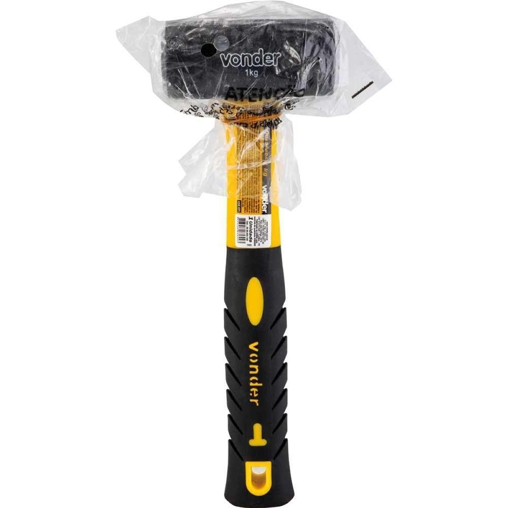 Marreta Quadrada 1,0 Kg Com Cabo Fibra Vonder - 8