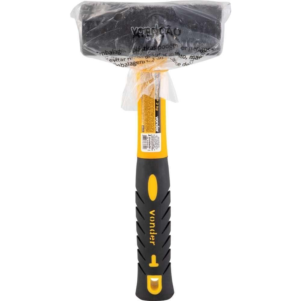 Marreta Oitavada 2,0 Kg Com Cabo Fibra Vonder - 5