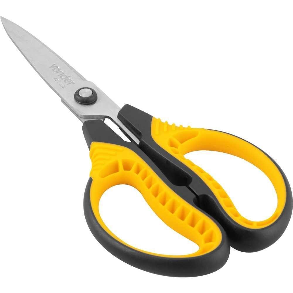 Tesoura Uso Geral Reta Cabo Plástico Tr019 Vonder - 3