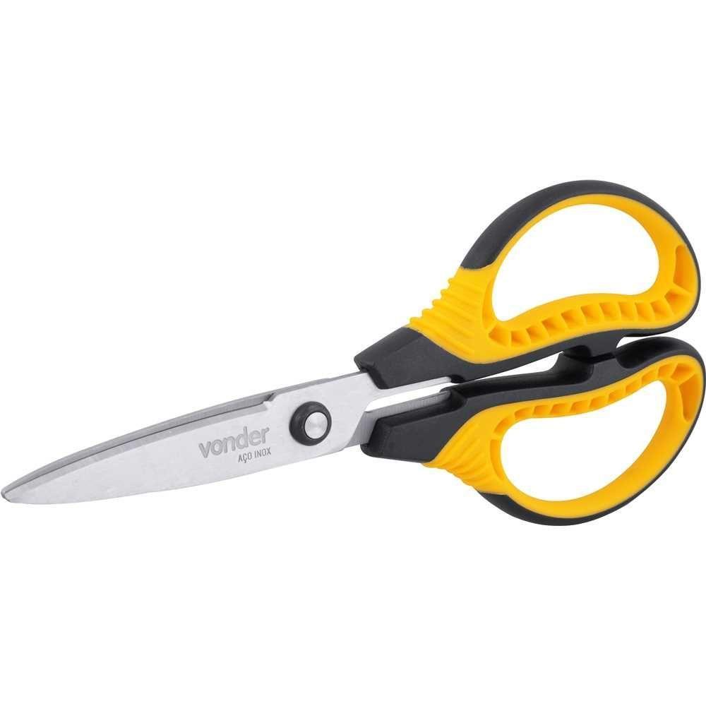 Tesoura Uso Geral Reta Cabo Plástico Tr019 Vonder - 5