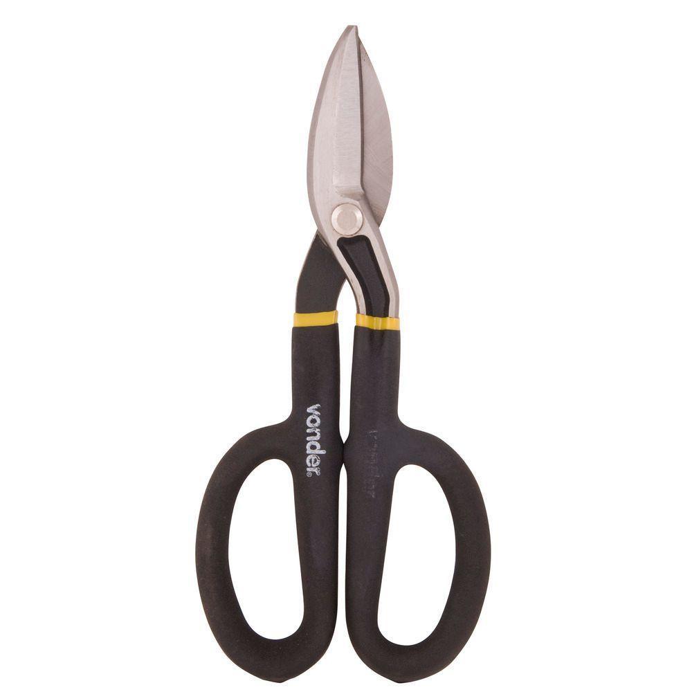 Tesoura Chapas Universal 10 Reta Cabo Plástico Tc100 Vonder - 3