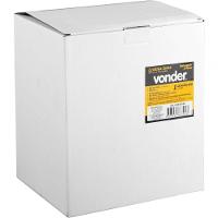 Lixeira Retangular 3 Litros Inox Branca 6356003002 Vonder - 1