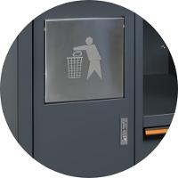 Módulo Fixo 7 Gavetas Lixeira Embutida C45pro Ms Beta - 7