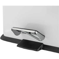 Lixeira Retangular 20 Litros Branca Tampa Pedal Vonder