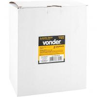 Lixeira Redonda 3 Litros Inox Cinza Vonder - 1