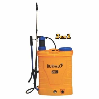 Pulverizador Costal Elétrico E Manual 20l Buffalo 80605