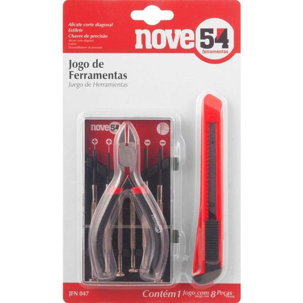 Jogo De Ferramentas Com 8 Peças Jfn047 - Nove54 - 1